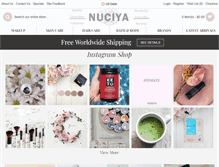 Tablet Screenshot of nuciya.com